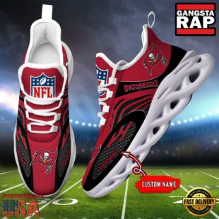 NFL Tampa Bay Buccaneers Custom Max Soul Shoes