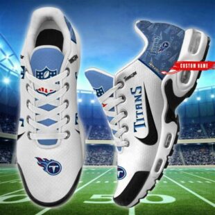 NFL Tennessee Titans Custom Name Air Max Plus Shoes