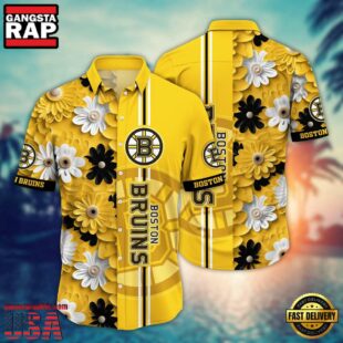 NHL Boston Bruins Hawaiian Shirt