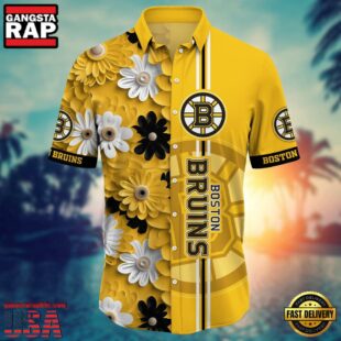 NHL Boston Bruins Hawaiian Shirt