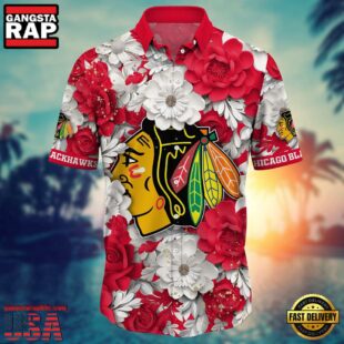 NHL Chicago Blackhawks Hawaiian Shirt