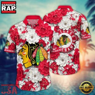 NHL Chicago Blackhawks Hawaiian Shirt