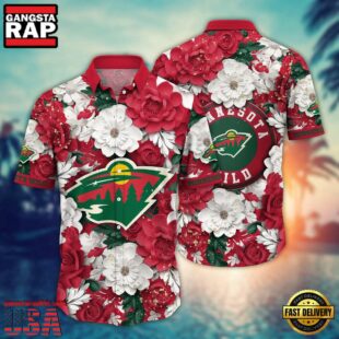 NHL Minnesota Wild Hawaiian Shirt