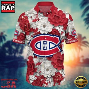 NHL Montreal Canadiens Hawaiian Shirt