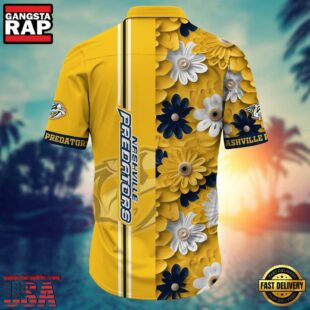 NHL Nashville Predators Hawaiian Shirt