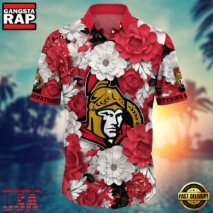 NHL Ottawa Senators Hawaiian Shirt