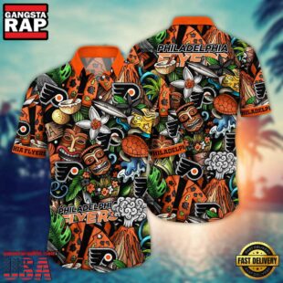 NHL Philadelphia Flyers Hawaiian Shirt