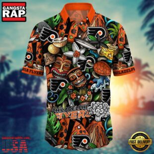 NHL Philadelphia Flyers Hawaiian Shirt