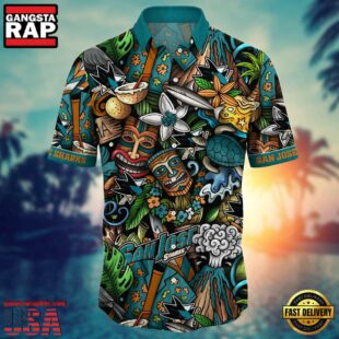 NHL San Jose Sharks Hawaiian Shirt