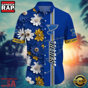 NHL St. Louis Blues Hawaiian Shirt