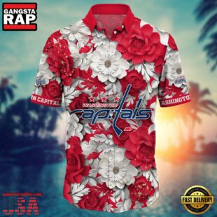 NHL Washington Capitals Hawaiian Shirt