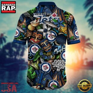 NHL Winnipeg Jets Hawaiian Shirt