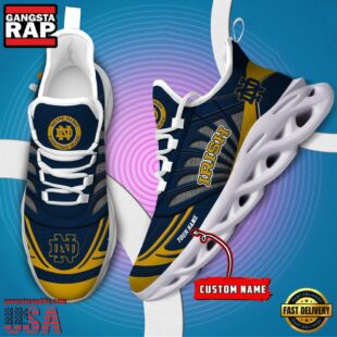 Notre Dame Fighting Irish NCAA Custom Max Soul Shoes Sneaker