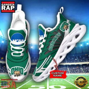 Ohio Bobcats NCAA Custom Max Soul Shoes Sneakers