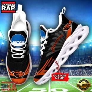 Oregon State Beavers NCAA Custom Max Soul Shoes Sneakers