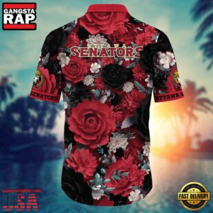 Ottawa Senators NHL Team Hawaiian Shirt