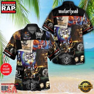 Personalized Motorhead Rock Band 3D Hawaiian Shirt