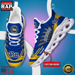 Pittsburgh Panthers NCAA Custom Max Soul Shoes Sneaker