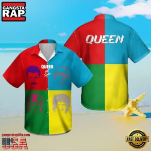 Queen Band Hot Space Hawaiian Shirt