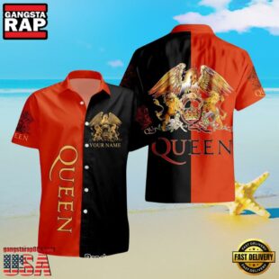 Queen Band Regal Harmony Custom Hawaiian Shirt