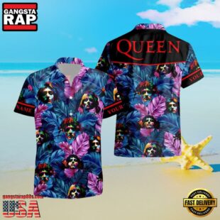 Queen Band Vibrant Legends Custom Hawaiian Shirt