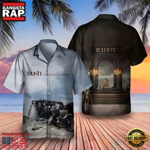 Rush Rock Band A Farewell To Kings Album Summer Hawaiian Shirt