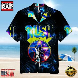 Rush Rock Band Cosmic Star Hawaiian Shirt