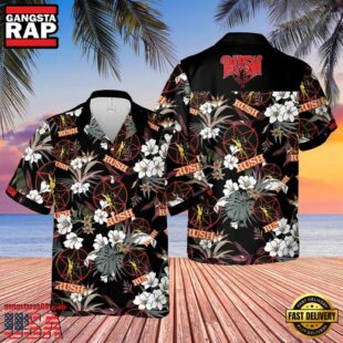 Rush Rock Band Floral Spirit of Radio Hawaiian Shirt