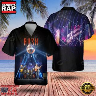 Rush Rock Band R40 Live Hawaiian Shirt