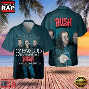 Rush Rock Band The Cool Ones Hawaiian Shirt