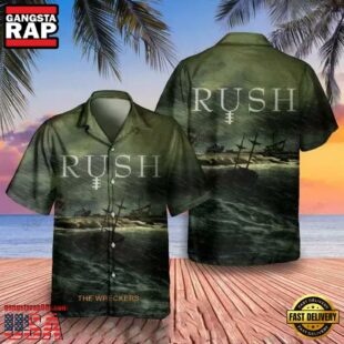 Rush Rock Band The Wreckers Album Hawaiian Shirt