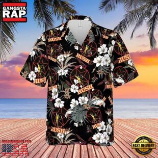 Rush Rock Band Tropical Tribute Hawaiian Shirt