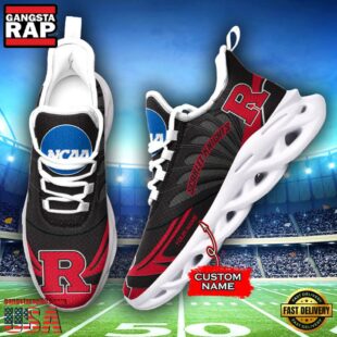 Rutgers Scarlet Knights NCAA Custom Max Soul Shoes Sneakers