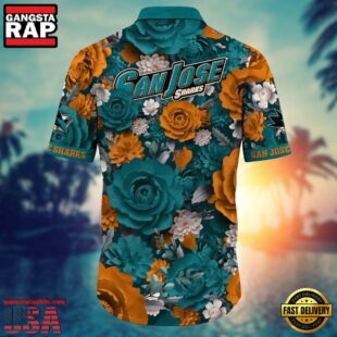 San Jose Sharks NHL Hawaiian Shirts