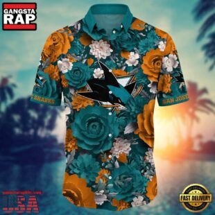 San Jose Sharks NHL Hawaiian Shirts