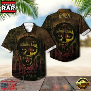 Slayer Music Band Band Seasons In The Abyss 3D Print Hawaiian Shirt