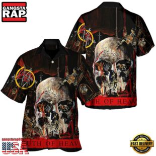 Slayer Music Band South Of Heaven 3D Print Hawaiian Shirt