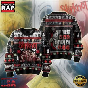 Slipknot Band Werecome Thepain Christmas Ugly Sweater