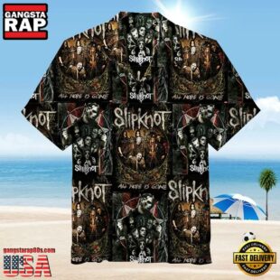 Slipknot Rock Band All Hope is Gone Summer Hawaiian Shirt