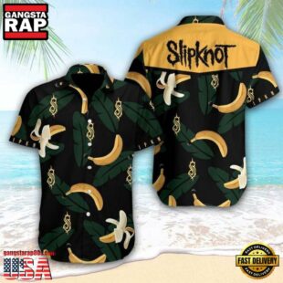 Slipknot Rock Band Banana Blitz Summer Hawaiian Shirt