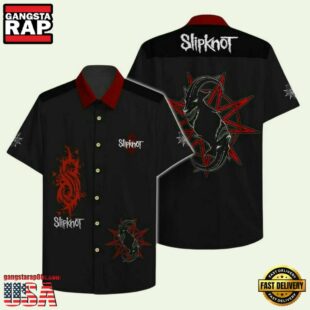 Slipknot Rock Band Band Flower Aloha Summer Hawaiian Shirt