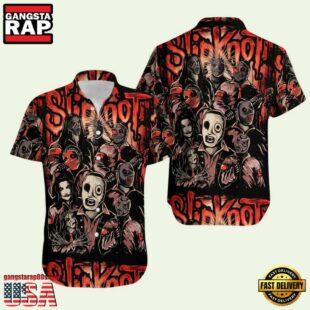 Slipknot Rock Band Band Member Summer Hawaiian Shirt