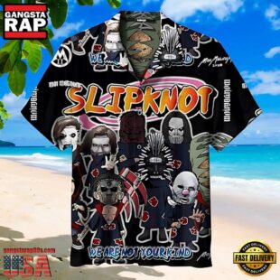 Slipknot Rock Band Fall In Love With Summer Hawaiian Shirt