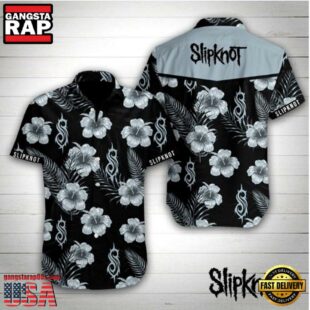 Slipknot Rock Band Flowers Tropical Summer Hawaiian Shirt