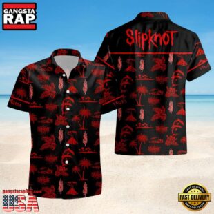 Slipknot Rock Band Inferno Vibes Summer Hawaiian Shirt