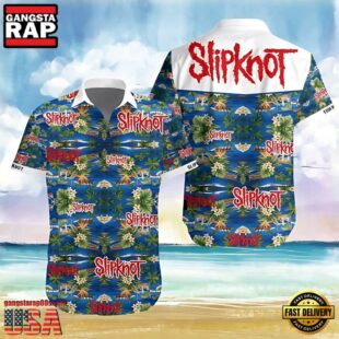 Slipknot Rock Band Island Fever Summer Hawaiian Shirt