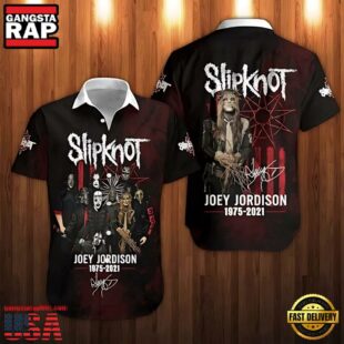 Slipknot Rock Band Joey Jordison Summer Hawaiian Shirt