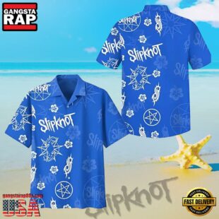 Slipknot Rock Band Oceanic Symbols Summer Hawaiian Shirt