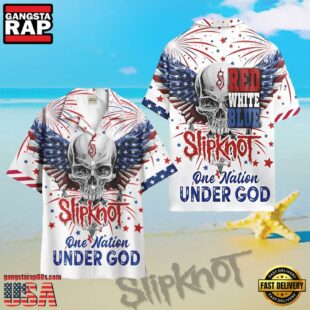 Slipknot Rock Band One Nation Under God Summer Hawaiian Shirt