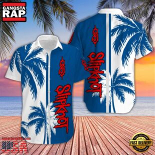 Slipknot Rock Band Palm Tree Summer Hawaiian Shirt